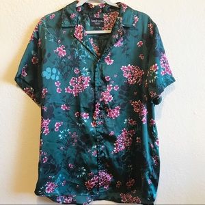 Men’s Satin button up